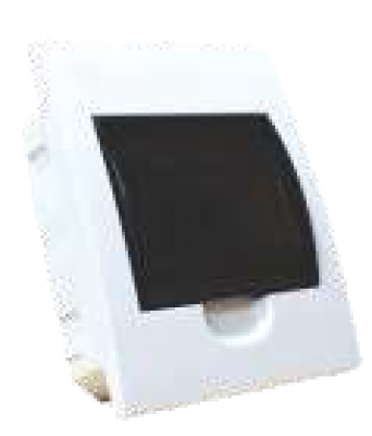 KBA-047 Gabinete empotrable de 2 a 6 polos para térmico riel din con puerta - bornera